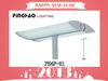 T5 Floor lamp 14W alumimium PH4F-81 4 tube