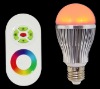 rgb led bulb remote control(with CE&ROHS Approval)