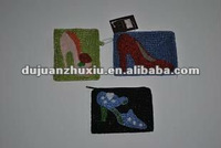 ladies' handmade beaded wallet