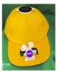 solar fan cap