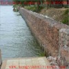 6*8mesh size 2*1*1.5galvanized pvc coated gabion mesh