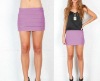 2012 fashion women cheap purple sexy tight mini skirt