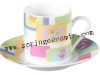 porcelain  mug with decal printing