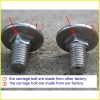 stainless carriage bolts