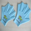 Swimming hand paddle/silicone swimming gloves