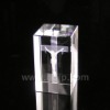 Crystal 3D Laser Engraving Image Cross