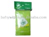 Individual package wet wipes