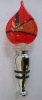 glass  wine stopper