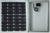 55W monocrystalline solar panel