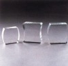 blank crystal cubes and other forms