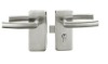 stainless steel glass door handle lock