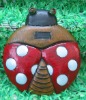 Polyresin Crafts,Solar ladybug,Solar