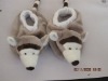 plush  slippers animals