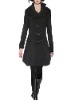 Black Snug-fitting Coat (Paypal!)Popular Coat