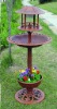 Solar Bird Bath and Feeder with Plant