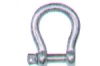 European type large bow shackle