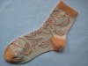 jacquard socks