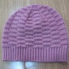 100% acrylic knitted hat