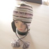 knitted hat with earflap