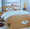 fly-em060  embroidery  bedding set/4pcs /pillowcase/quilt cover