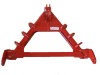 Tractor attachment-shelf bracket