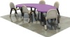 2012 plastic kids chair and table IFP-002