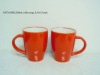 Color Glazed Coffee Mugs