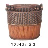 European-style bamboo-weaving storage baskets