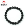 Classical 15.6g Black Agate Bracelet AAA quality and 8mm Ball shape 10791