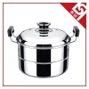 One-layer Stainless Steel Food Steamer 26cm