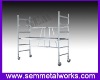 Aluminum foldable mobile platform