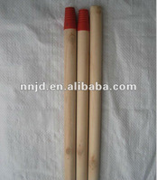 Nature wooden broom pole sticks