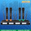 Professional UHF PLL 4x150CHs ACT/IR Wireless Microphone AE-U982