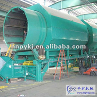 Revolving Cylinder Sieve For Solid Wastes