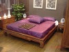 wooden bedroom furniture, opium bed