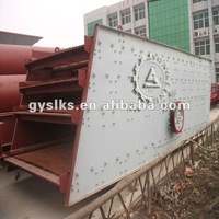 Low power consumption double deck screen mine machine