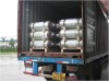 SEAMLESS STEEL LINED GLASS FIBER HOOP-WRAP COMPOSITE CNG CYLINDER