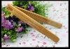 wooden bamboo bread clip food tong