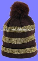 knitted crochet adult winter hat