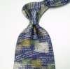 100% silk printed necktie