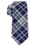 100% silk check woven necktie