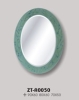 Oval classical mirror