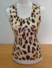 Ladies Round Neck Printed Vest