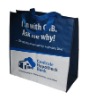 woven shopping bag, plastic bag, bag