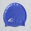 Simple color printing silicone swimming cap