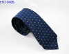 Fashion Design Dots Silk Skinny Necktie