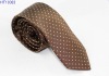 Classic Silk Dots Slim Skinny Neck Tie 100%Silk Necktie