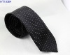 Classic Silk Dots Slim Skinny Neck Tie 100%Silk Necktie