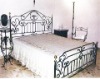 wrought iron bed C005