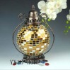 mosaic glass lantern